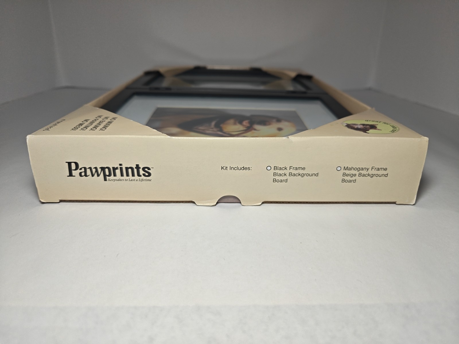 Pearhead Pawprints Pet Photo Frame with Imprint Kit for Cats and Dogs 4×6/5×7 📷