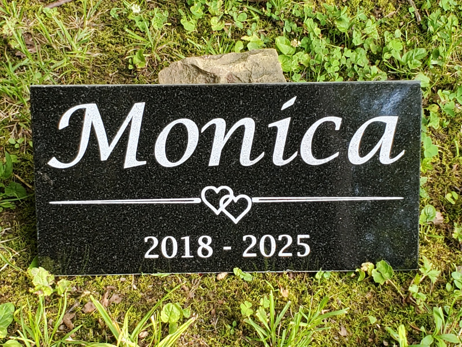 Personalized Pet Memorial Stone – Custom Engraved Tribute for Dog Cat Loss t13