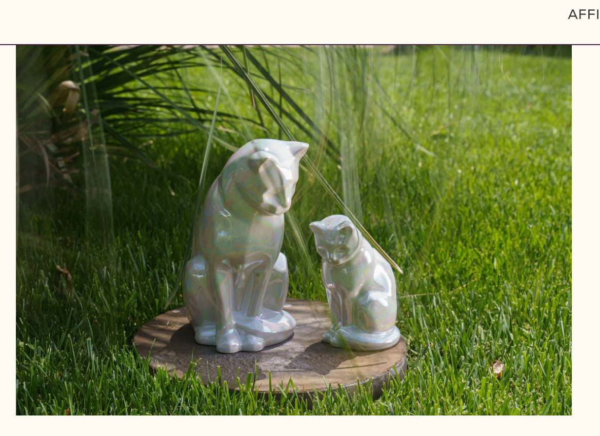 Pulvis Handmade Pet Urn – New in box