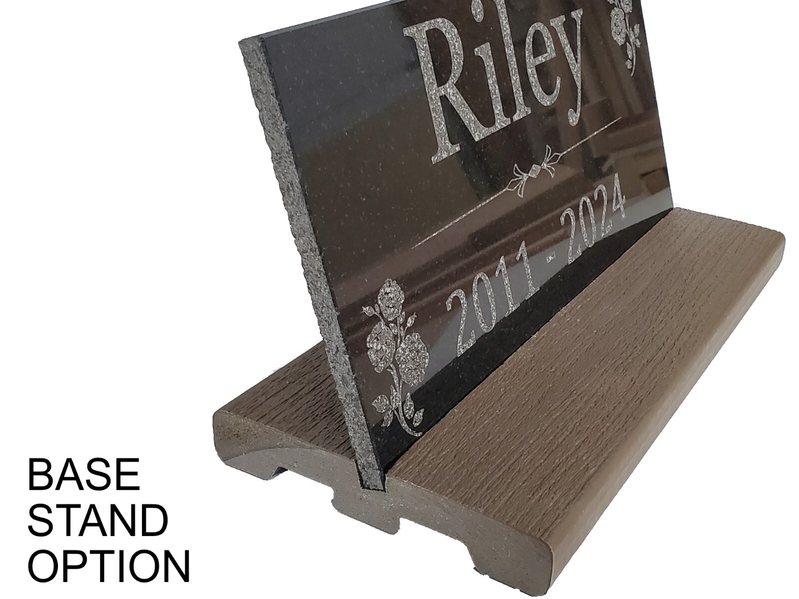 Pet Burial Grave Stone Maker: Granite Headstone Garden Memorial Plaque A2
