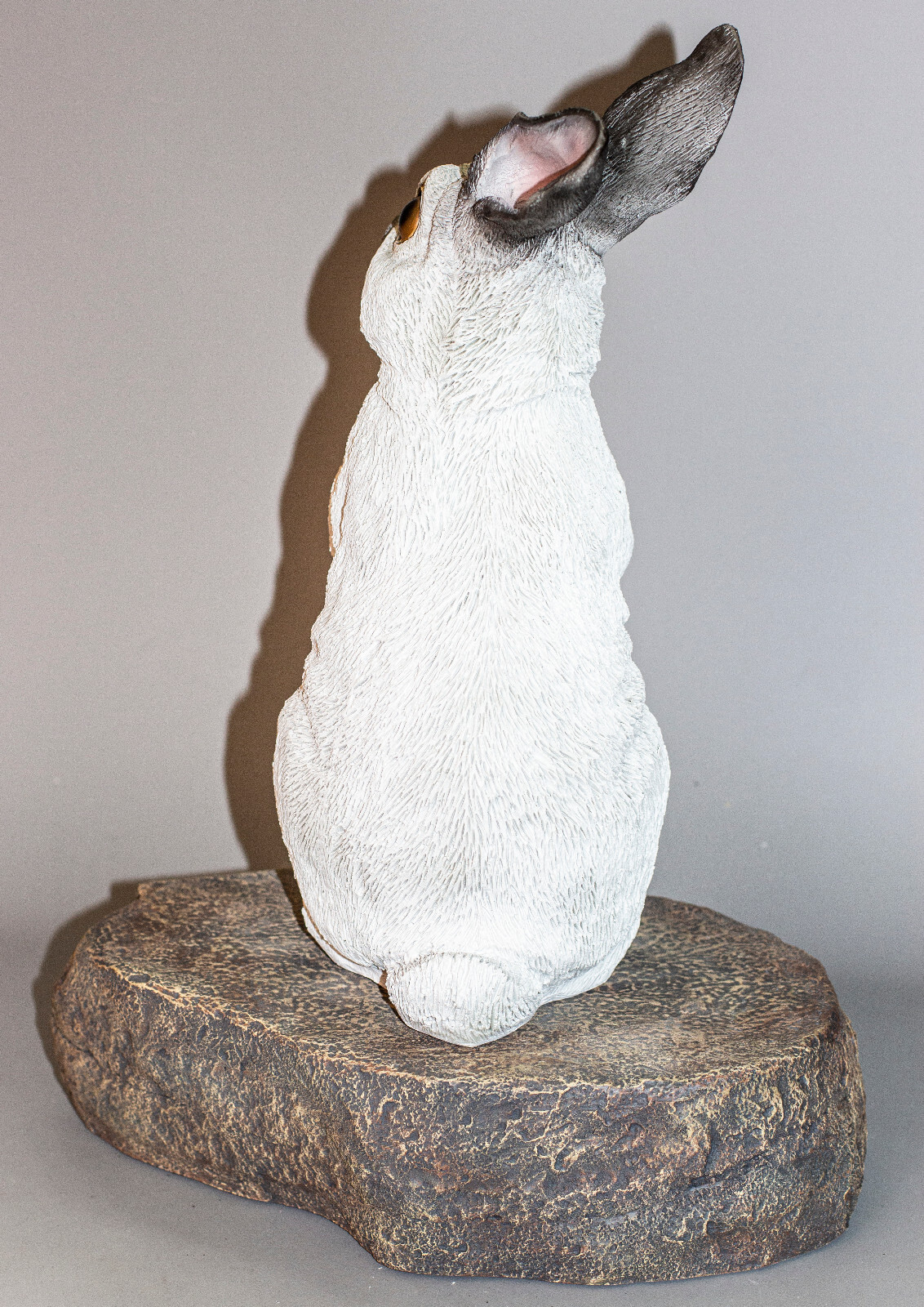 Rabbit Urn Pet Memorial Headstone Bunny Cremation Statue Grave Decor Animal Loss