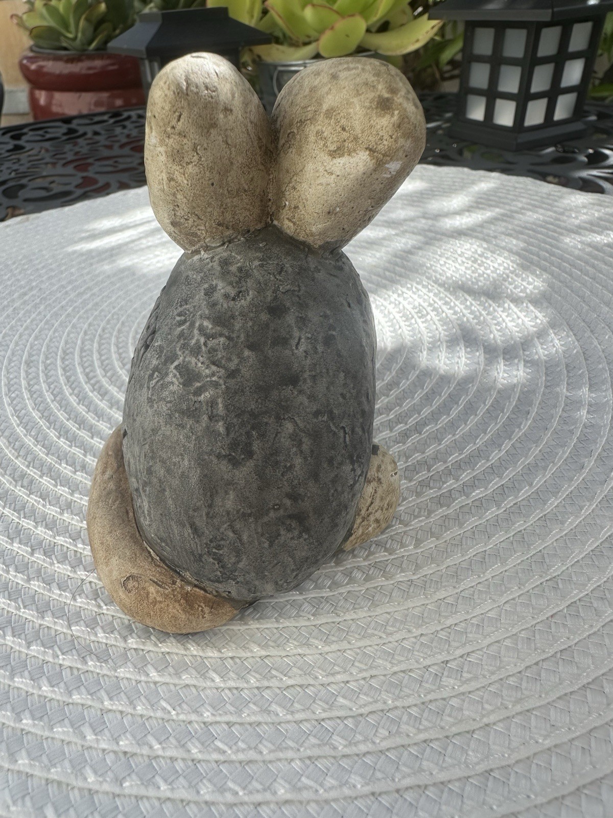Forever In My Heart Keepsake Angel Dog Puppy Memorial Rock Grave Marker