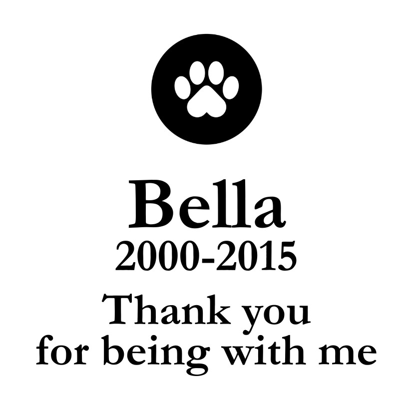 [Made in Japan · Pet Memorial Stone] Type TSP | Natural Black Granite