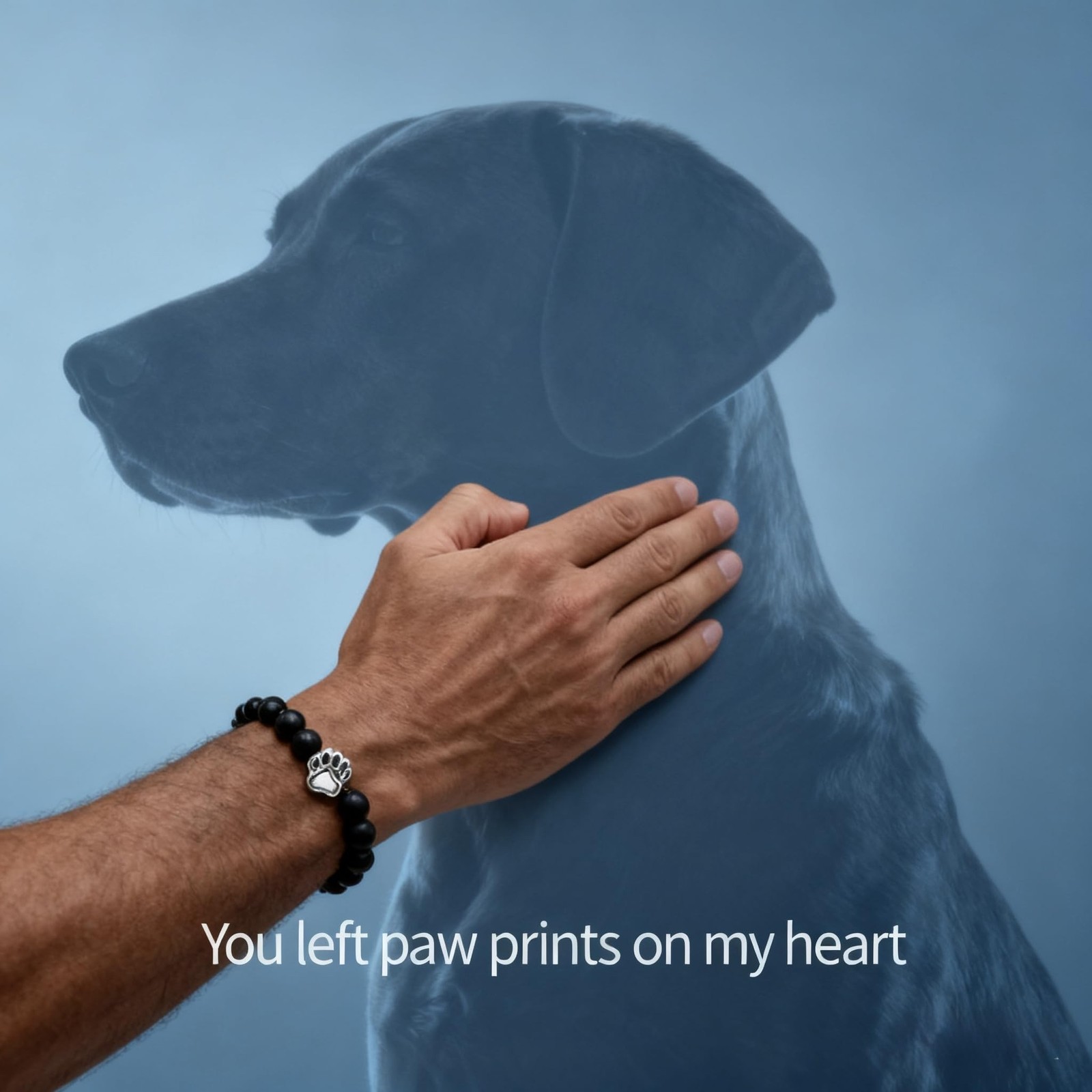 LINGYUAN Pet Memorial Gifts for Dogs Cats, Pet Memorial Bracelet, Remembrance…
