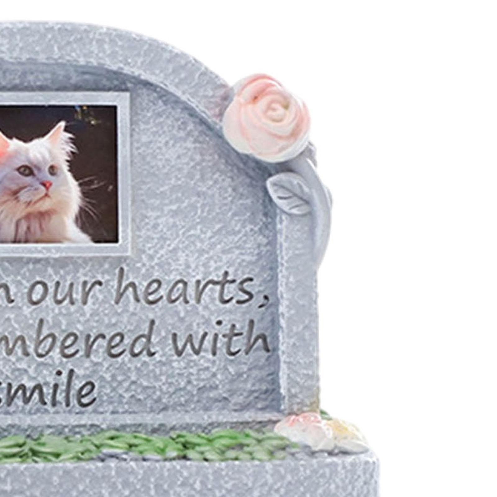 Monument for Memorial Pet Pet Tombstone Statue Loss of Pet Gift Cat Memorial