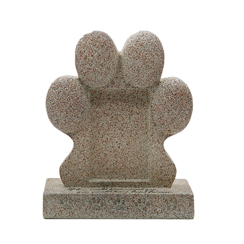 Weatherproof Memorial Stone for Pet Indoor or Outdoor Display Sculpture