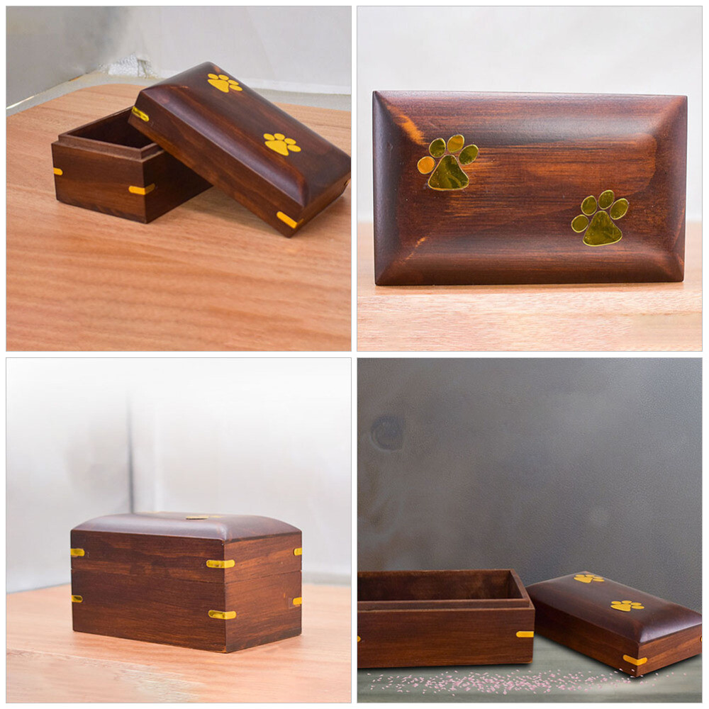 Large Memorial Funeral Cremation Decorative Pet Urn Cat Dog Home