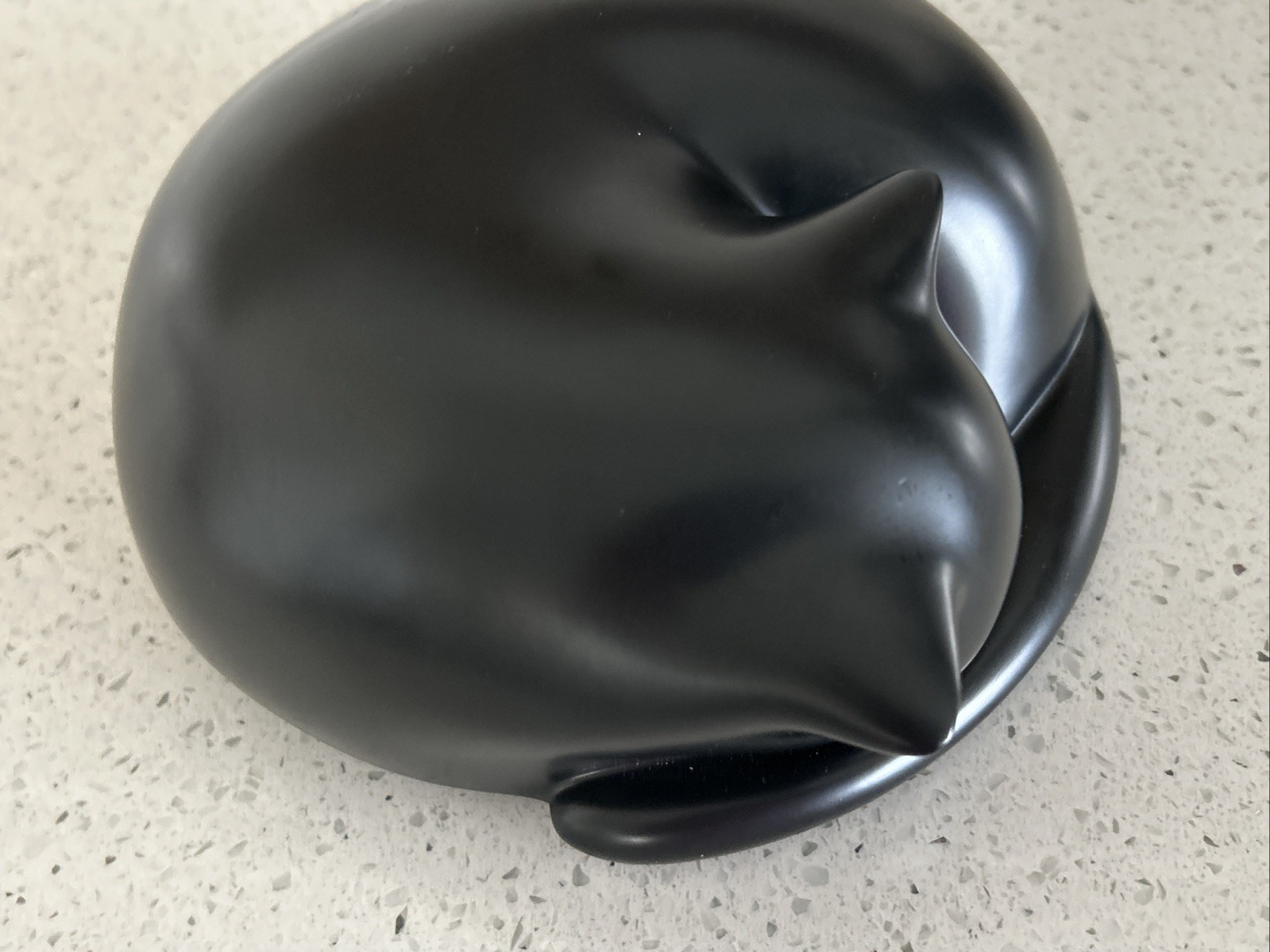 Sleeping Black Kitty Cat Pet Urn Resin Cremation Urn Pet Ashes Memorial