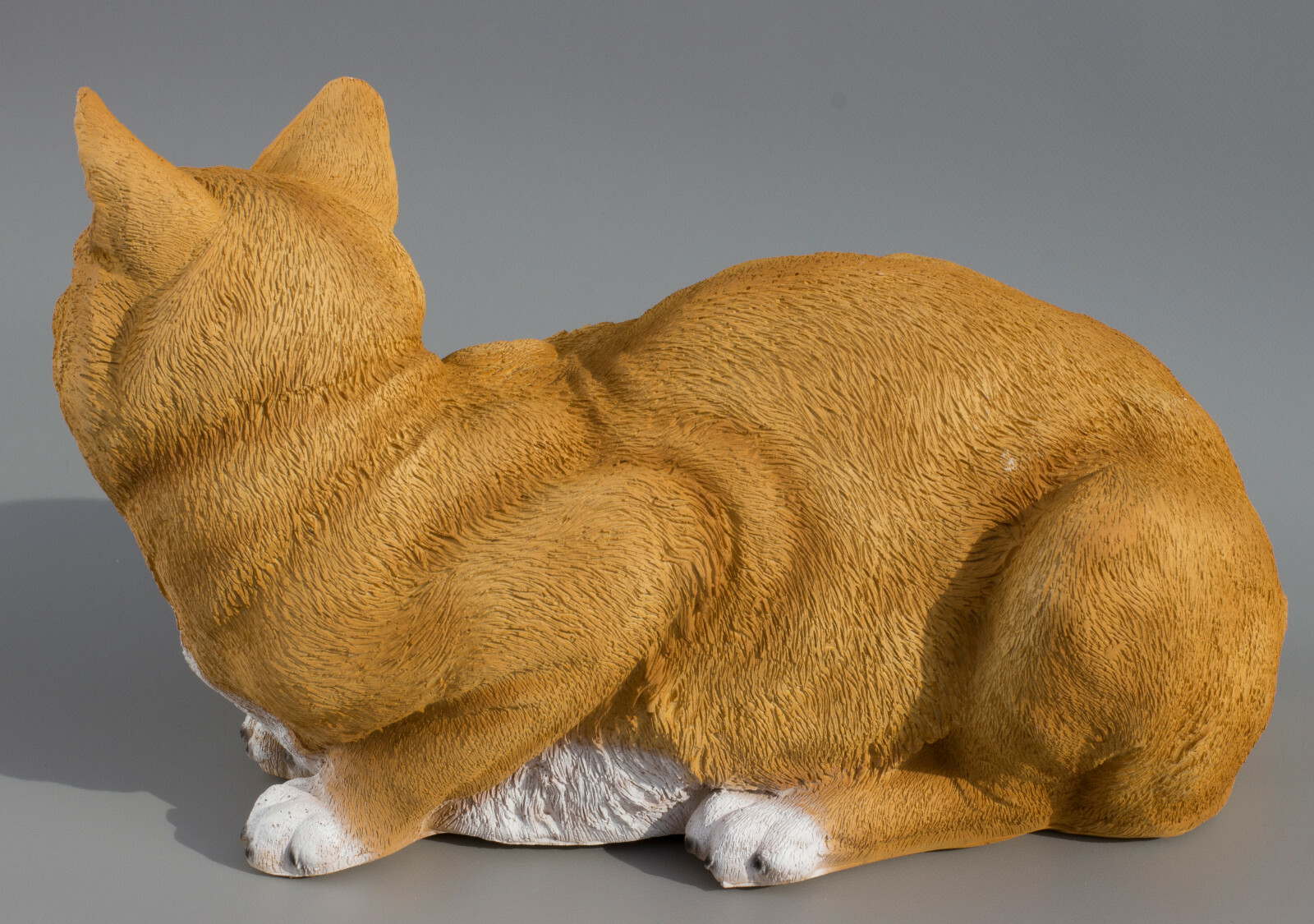 Pet Memorial Urn Cat Ashes Holder Cremation Statue Funeral Keepsake Grave Figure