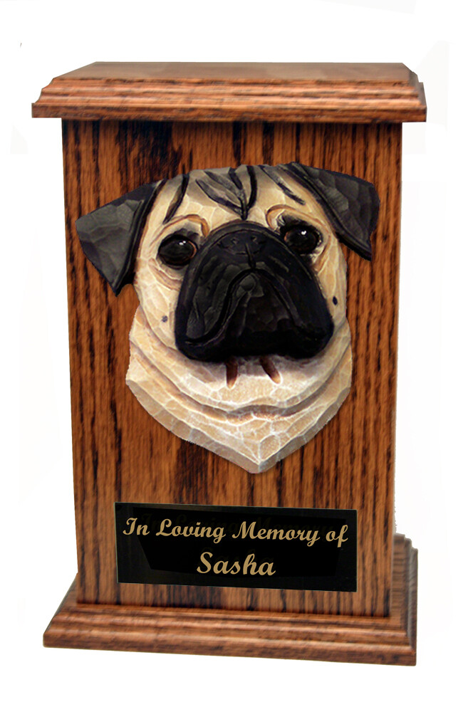Pug Memorial Urn