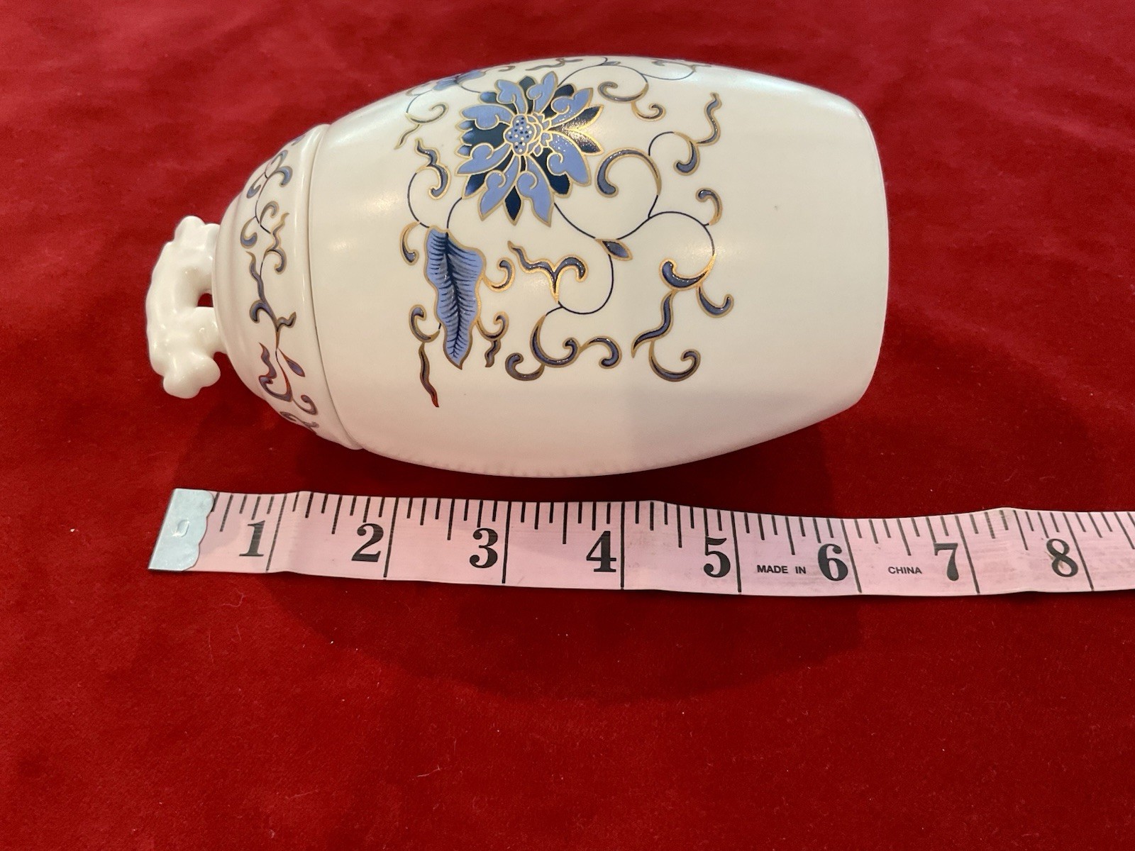CERAMIC PET URN HEAVY MOISTURE PROOF MEMORIAL URN FOR PETS TASSEL ON FOO DOGS