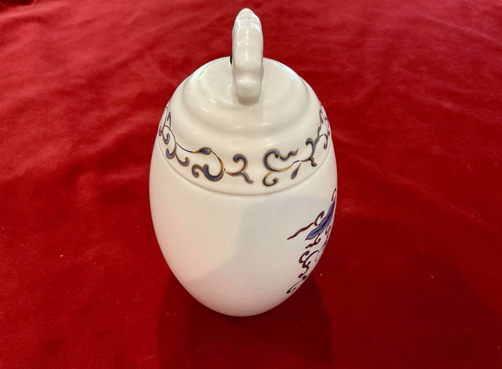 CERAMIC PET URN HEAVY MOISTURE PROOF MEMORIAL URN FOR PETS TASSEL ON FOO DOGS