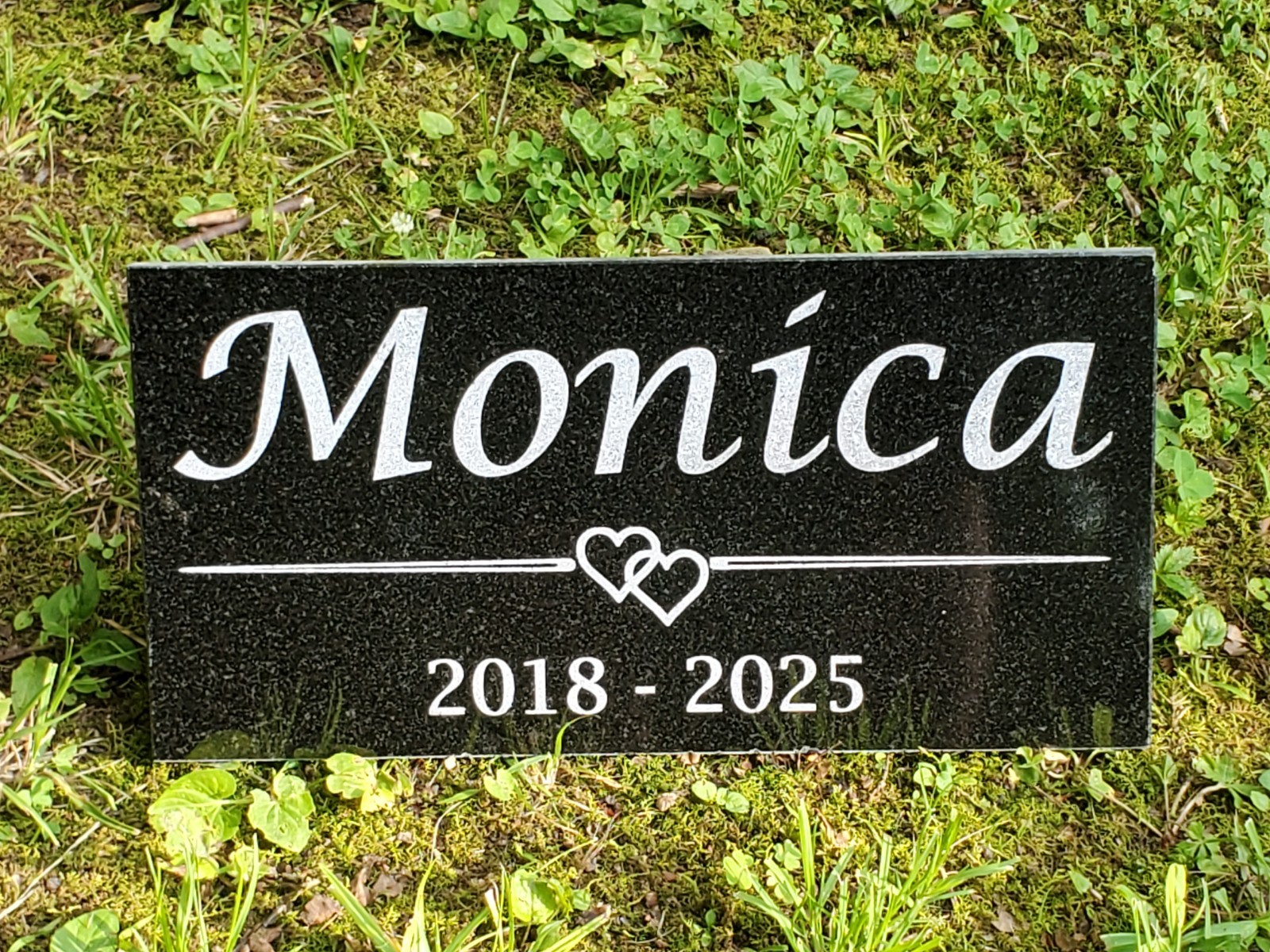 Personalized Pet Memorial Stone – Custom Engraved Tribute for Dog Cat Loss t13