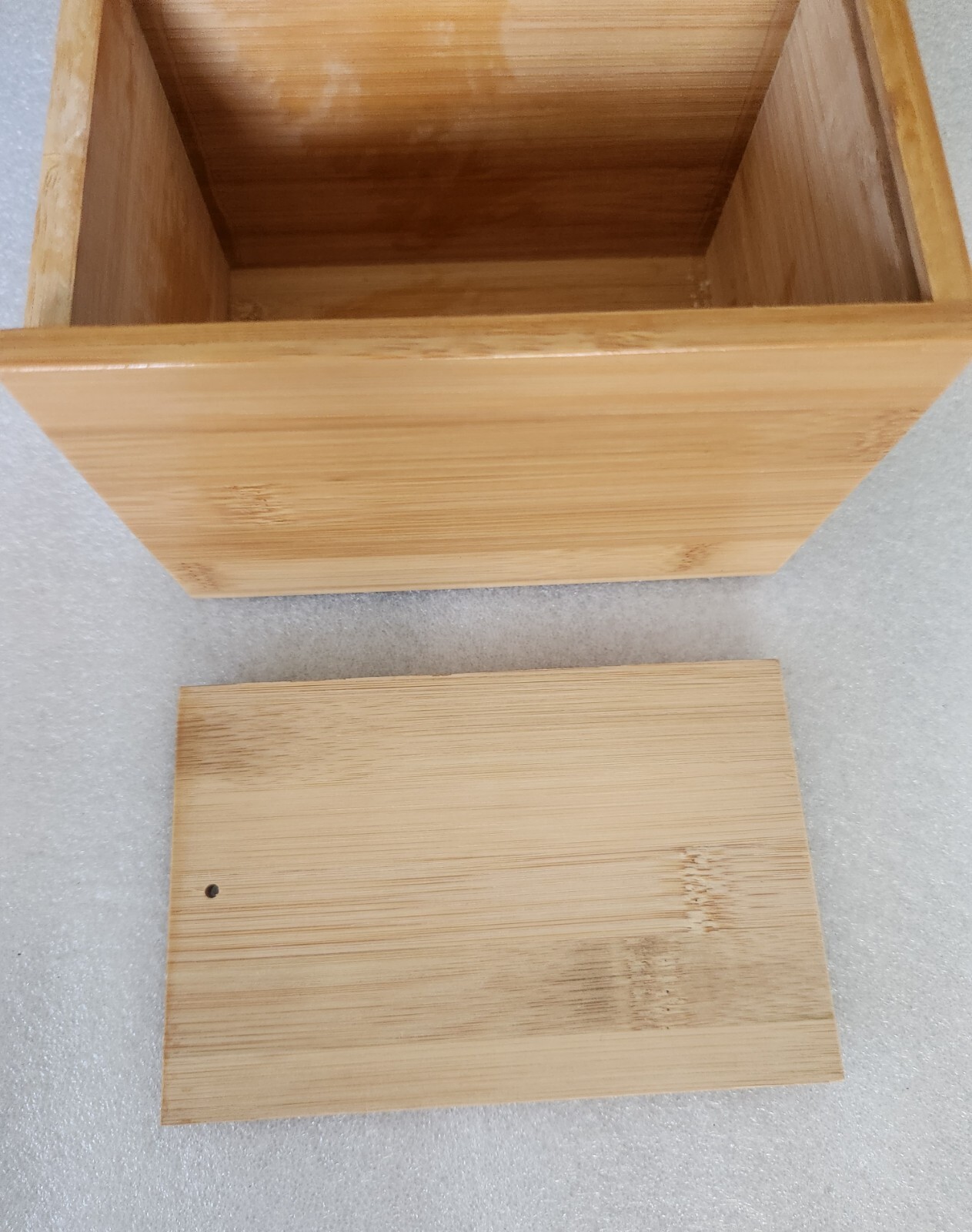Wooden Pet Memorial Urn NEW• Cat/Dog Memory Box, Memorial Keepsake Photo Frame