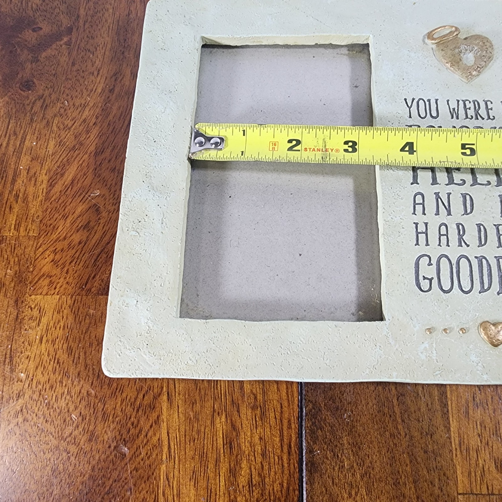 Pet Memorial Pcture Frame with the Quote