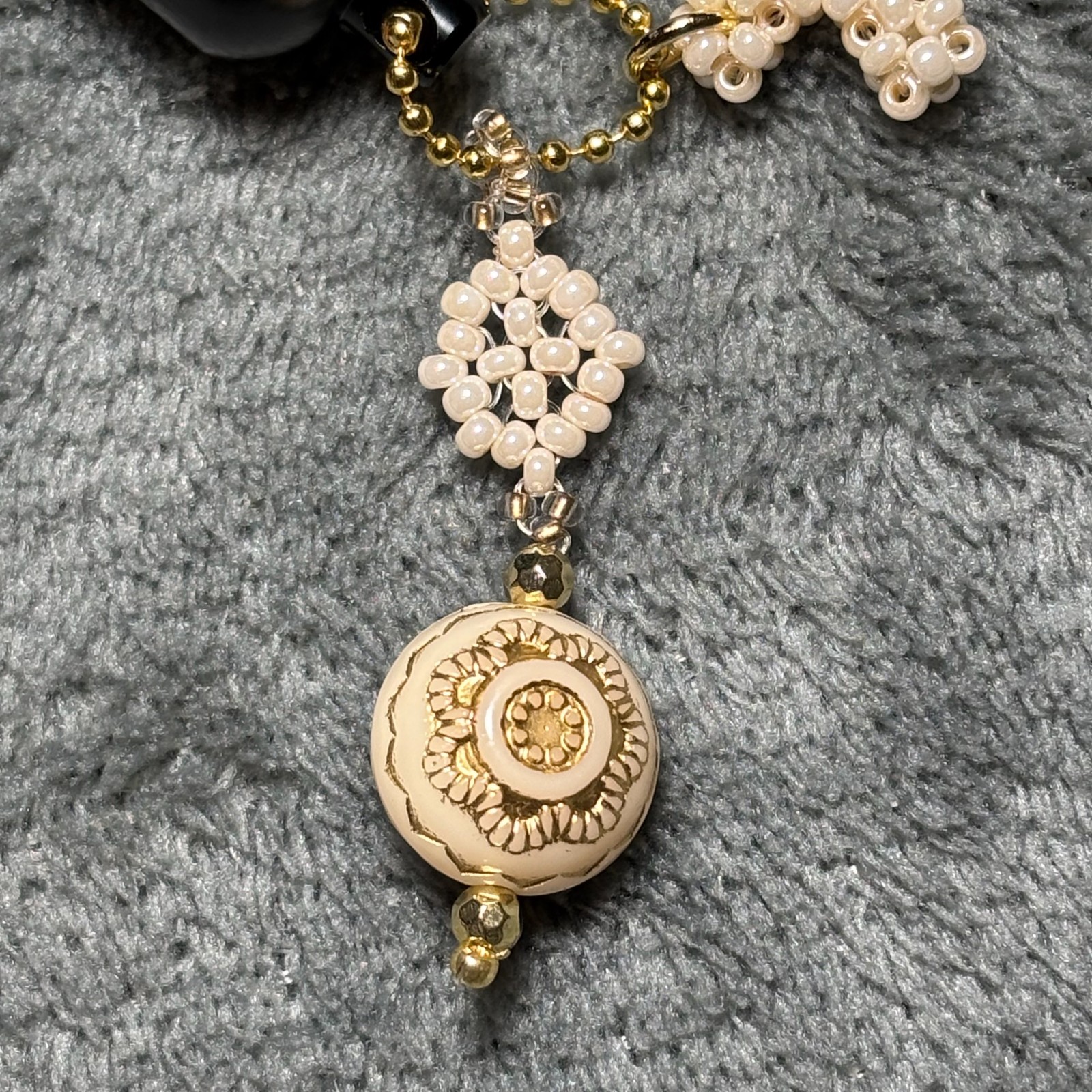 Cremation Ashes Keychain – Cremation Keepsake(orange cross and orange orb)