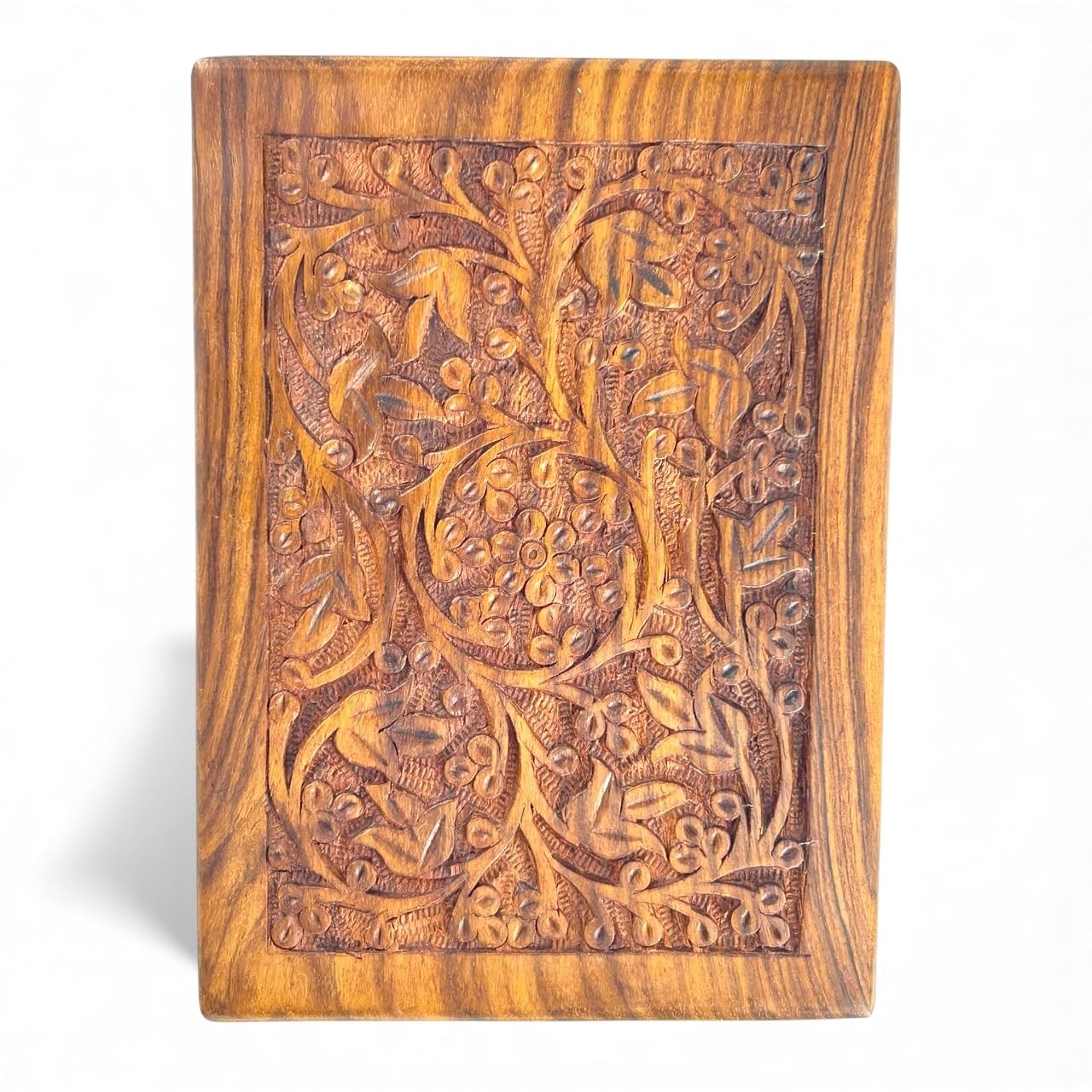 S.B.ARTS Floral Engraved Handcarved Cremation Urns for Human Ashes Adult Male…