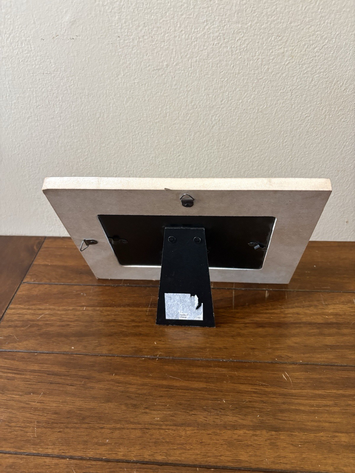 Distressed White Wood Pet Memorial Photo Frame