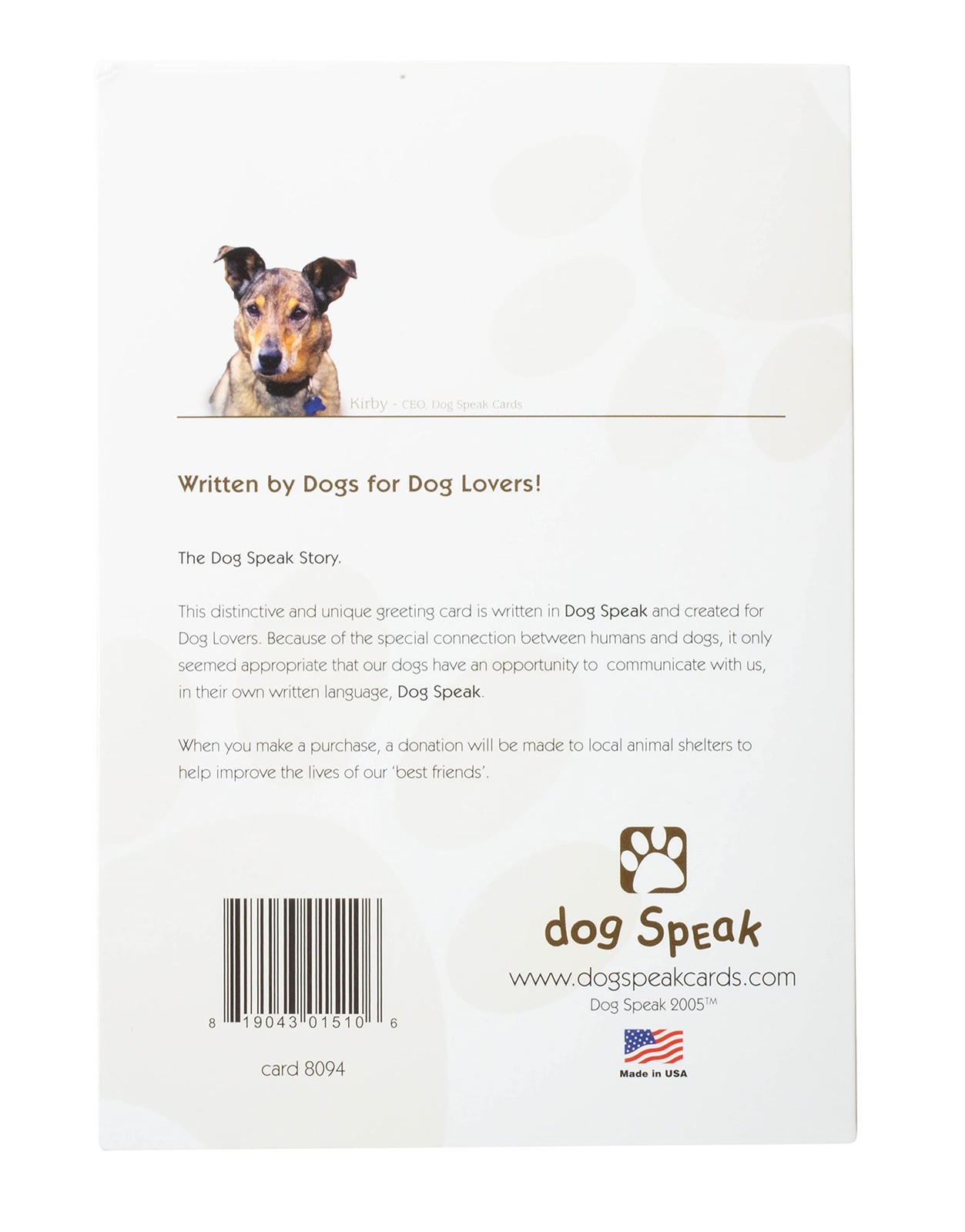 Dog Speak Pet Sympathy Card If There Ever Comes a Day… Memorial Card with P…