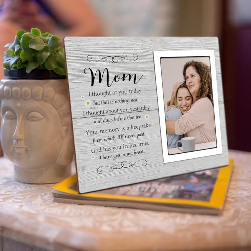 Mom Memorial Picture Frame – Memorial Gifts for Loss of Mother –Sympathy