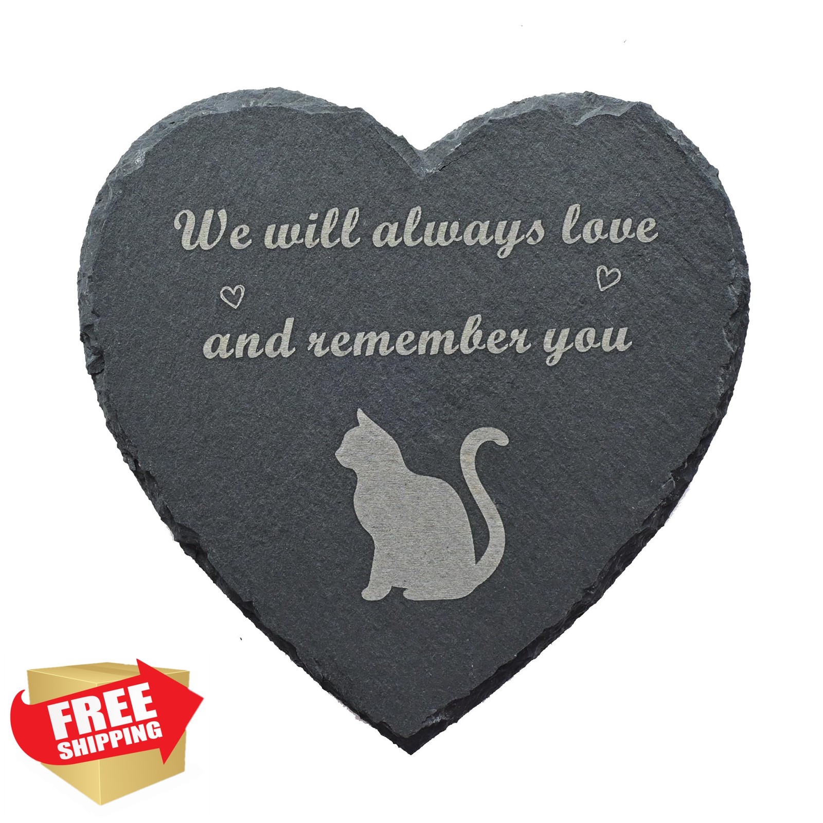 SZKISIDA cat memorial stone 6 inch