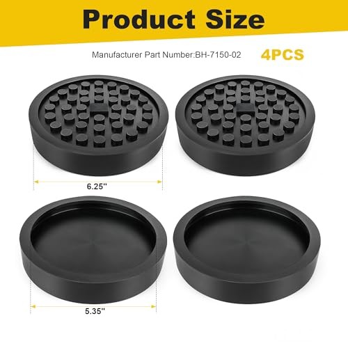 ALM Round Lift Pad Kit (4 Pack) – Replaces A94208 LP616 BH-7150-02 for ALM