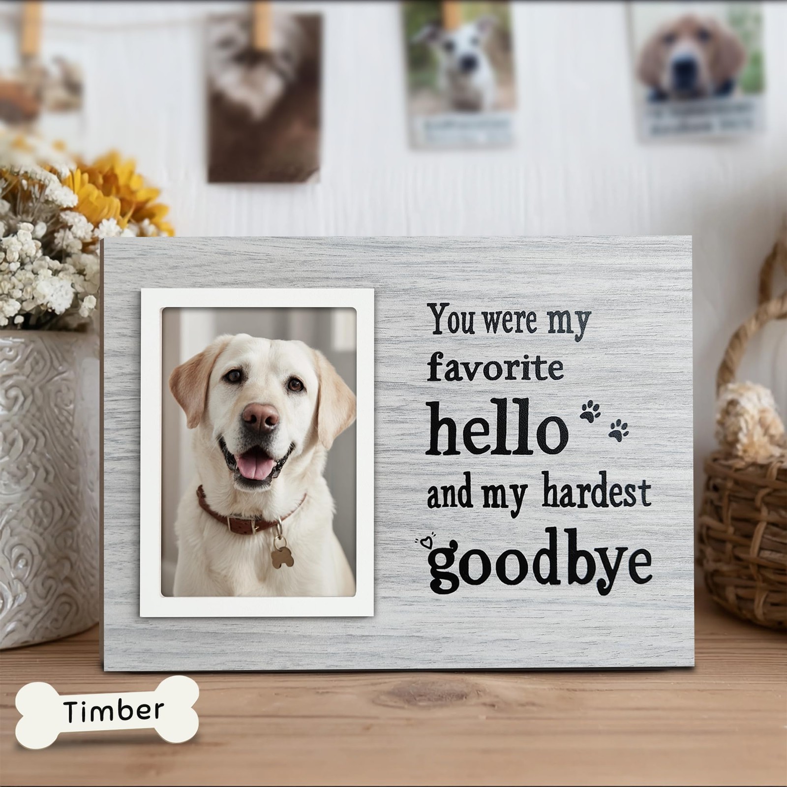 Skittypurr Dog Memorial Gifts For Loss Of Dog Pet Memorial Frame Cat Memorial