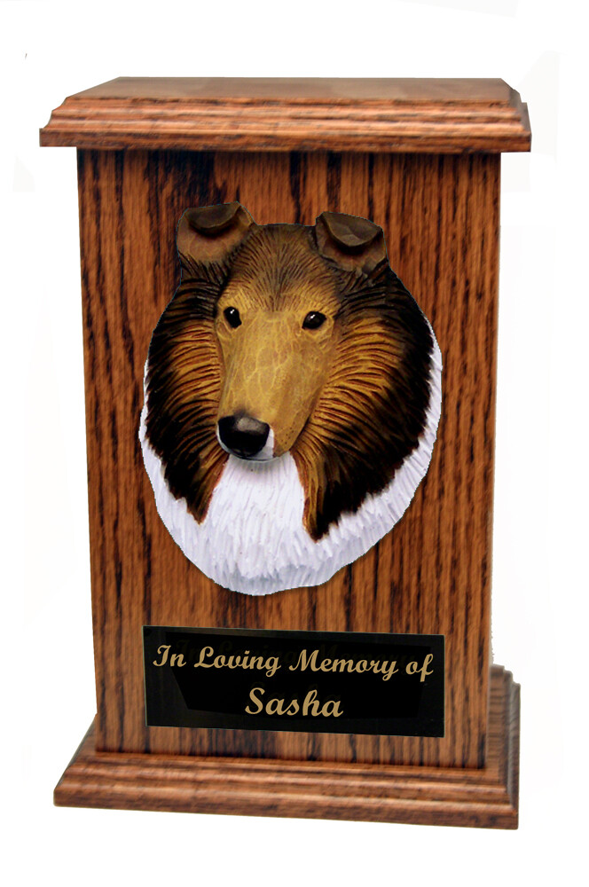 Collie Smooth Memorial Urn