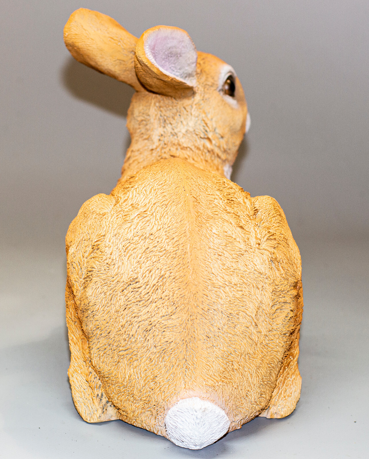 Pet Cremation Urn Bunny Rabbit Statue Memorial Animal Grave Decor Unique Casket