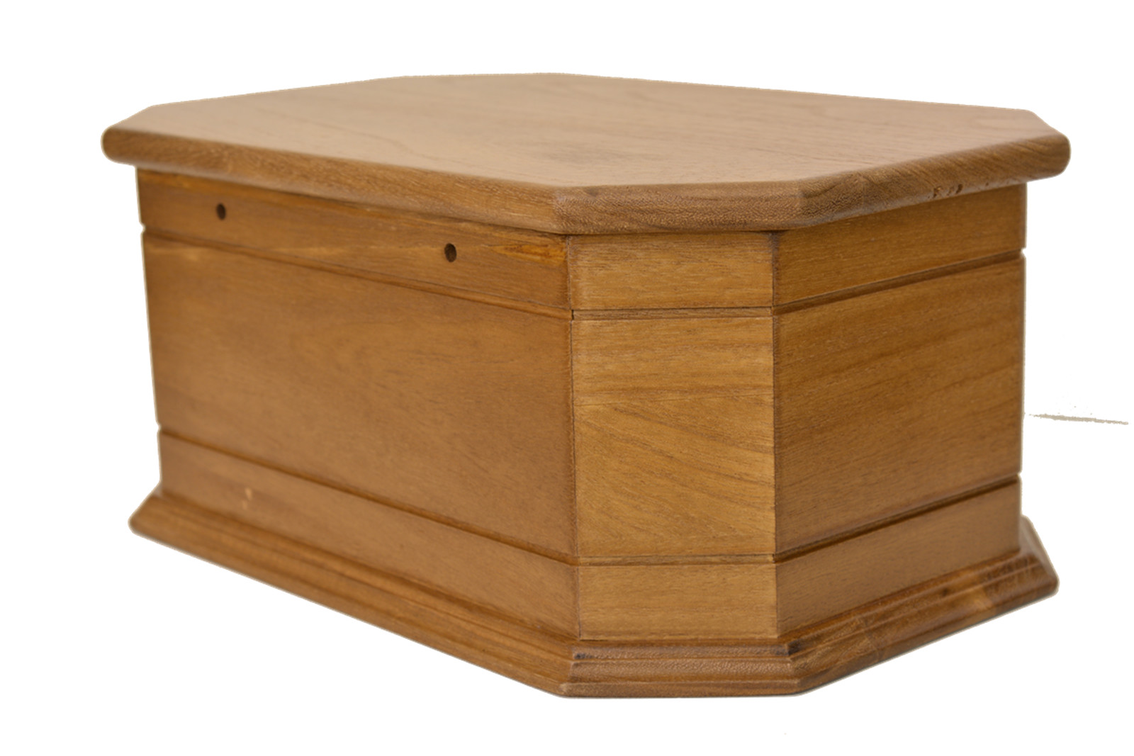 Coffin for pets in solid oak medium and small size coffins