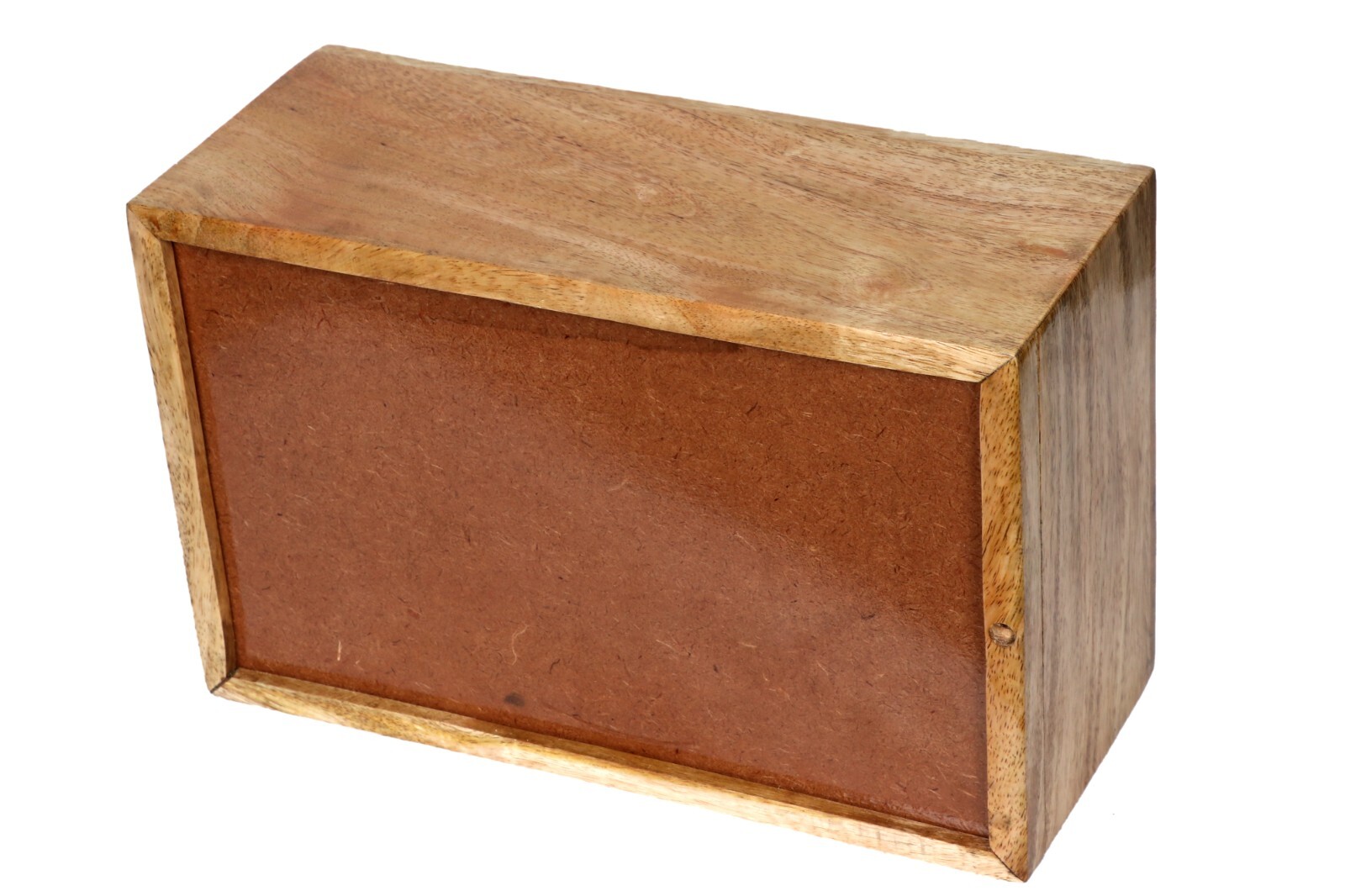 Moon Print Human Ashes Adult Male Female, Wooden Urns Box Mango Wood Urns