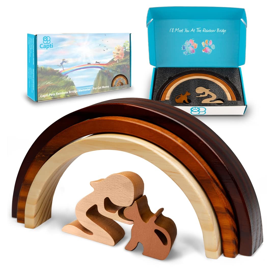 Rainbow Bridge Cat Memorial Gifts – I’ll Meet You at The Rainbow Bridge – Pet Lo
