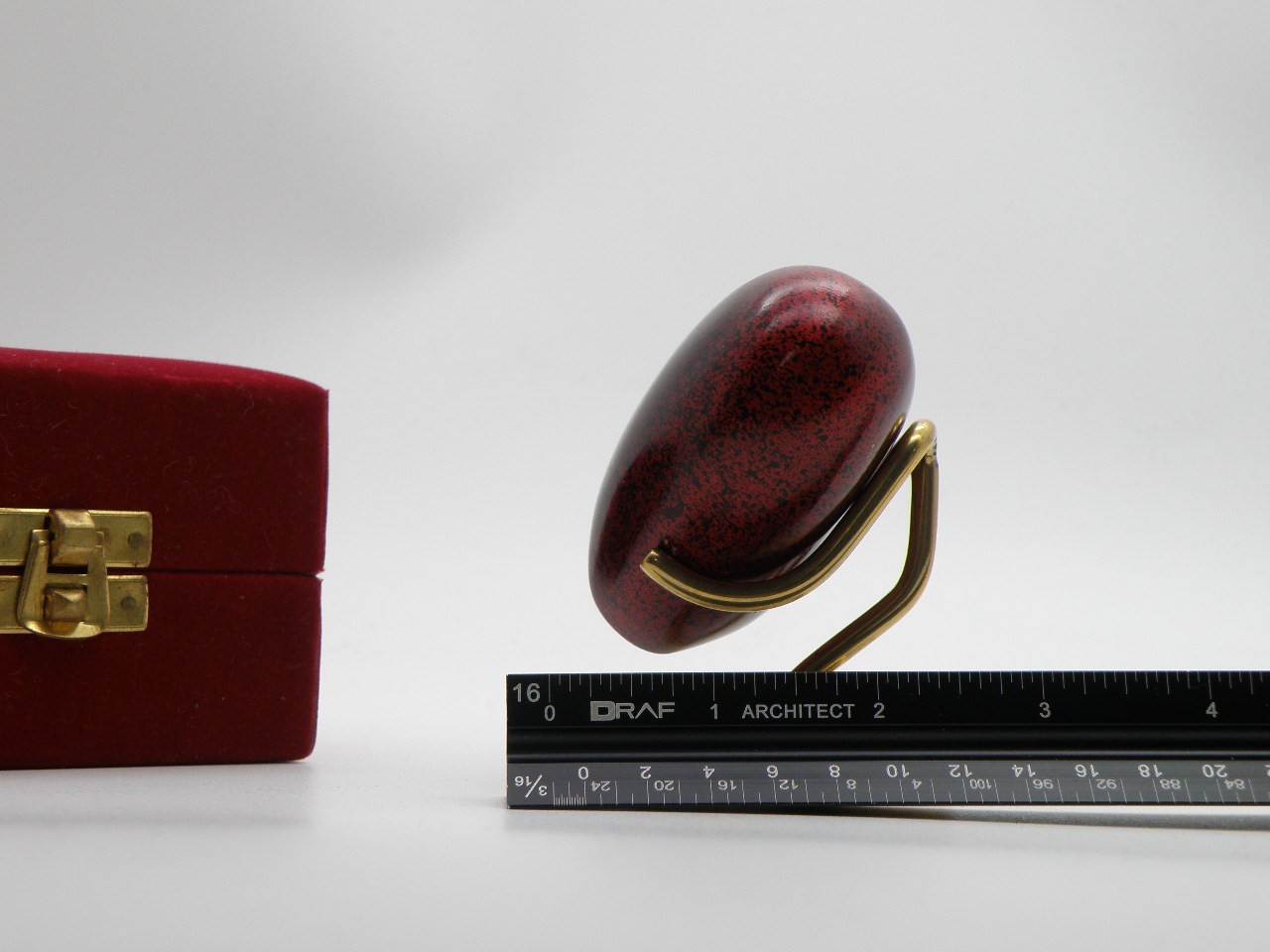 Red Heart Cremation Mini Urn Keepsake Velvet Box Memorial Ashes Holder Sigma