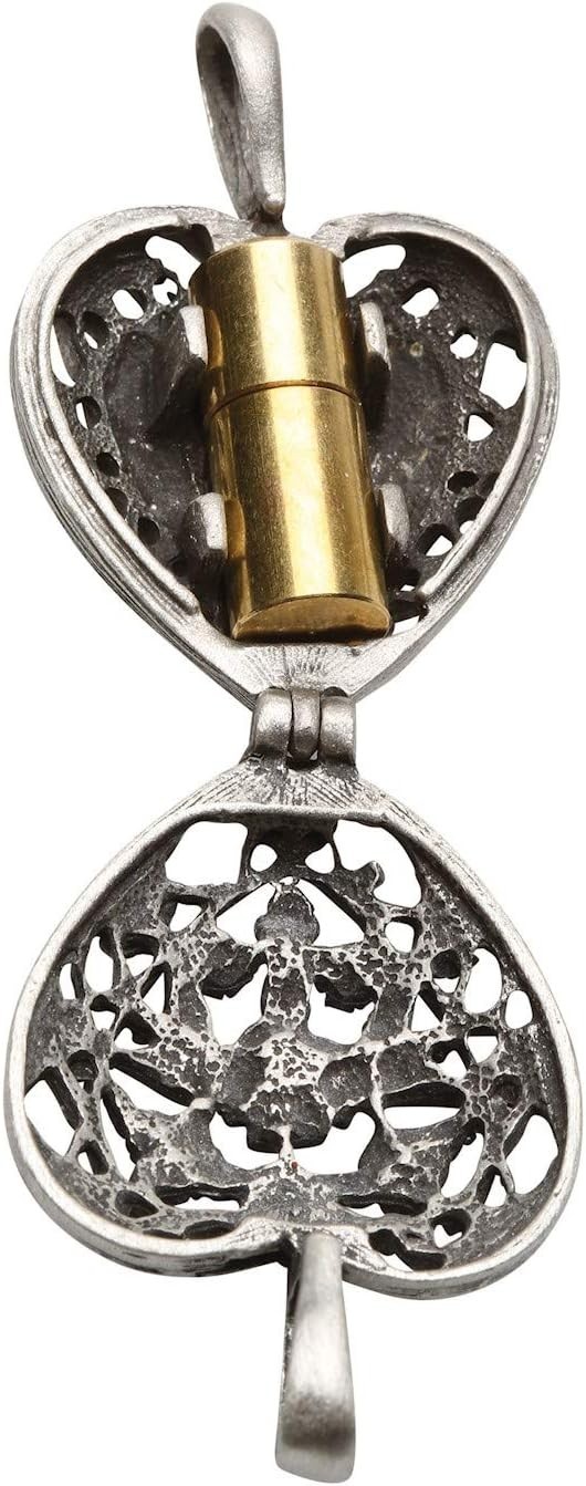 Paw Prints on My Heart Pet Memorial Frame with Ash Vial for Keepsakes Silver