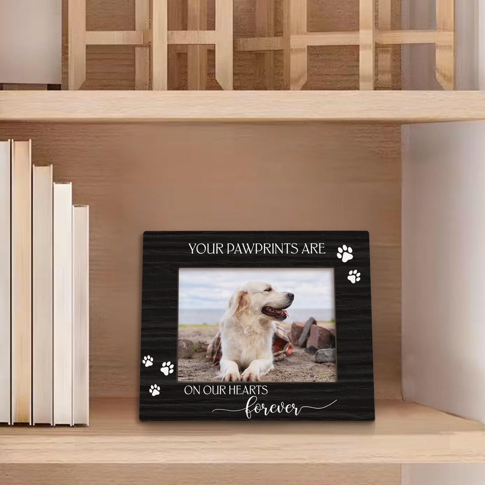 Memorial Dog Cat Gifts Picture Frame 5×7, Memorial Pet Photo Frame, Dog Cat M…
