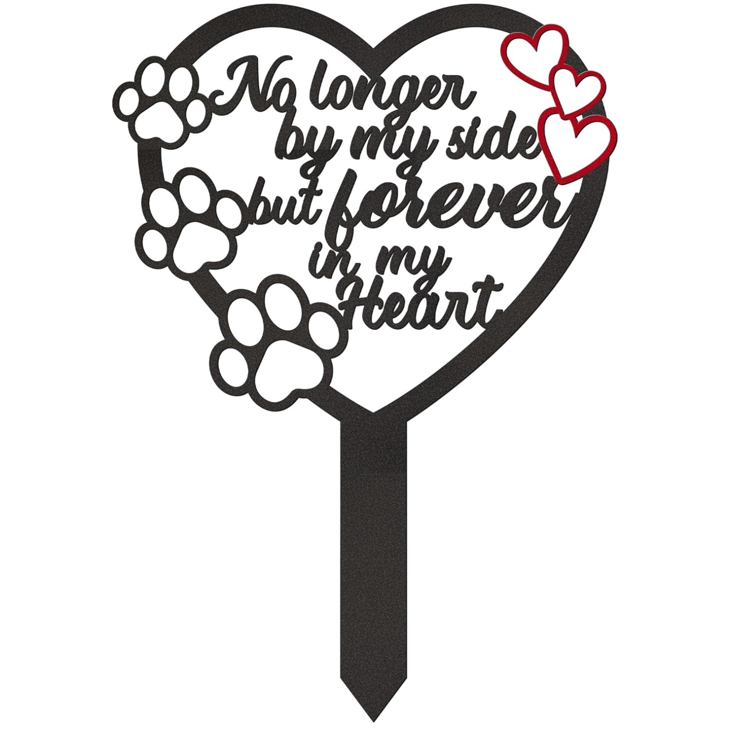 Metal Grave Marker for Pets – Outdoor Yard Decoration