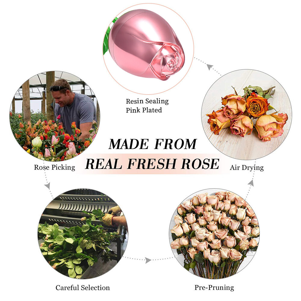Rose Flower Keepsake Urns for Human Ashes – Memorials Urn Locket Cremation Urns