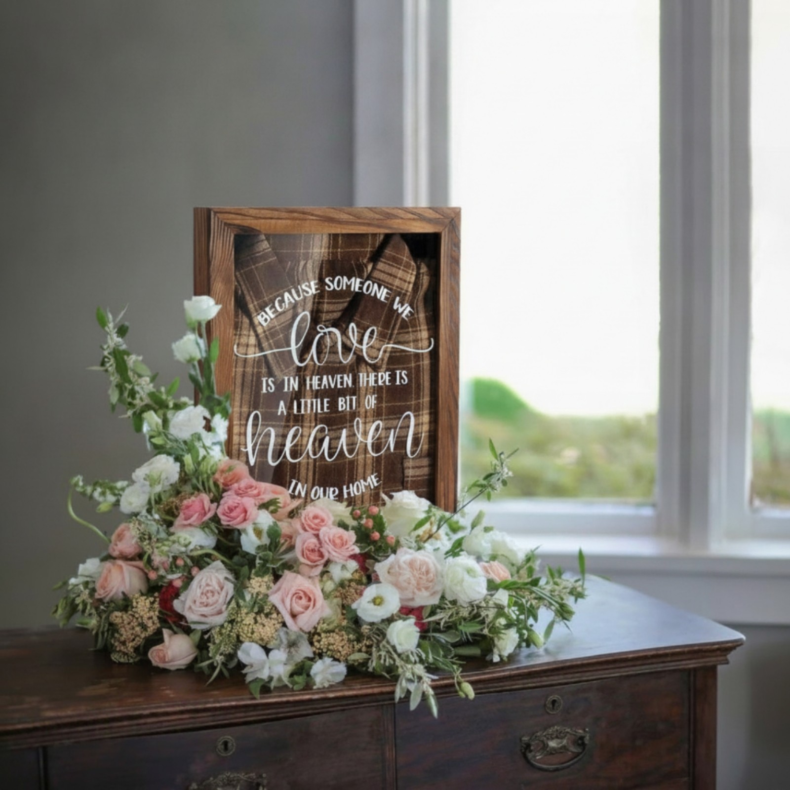 Clothing Display Frame Rectangular Room Decoration Ready to Hang