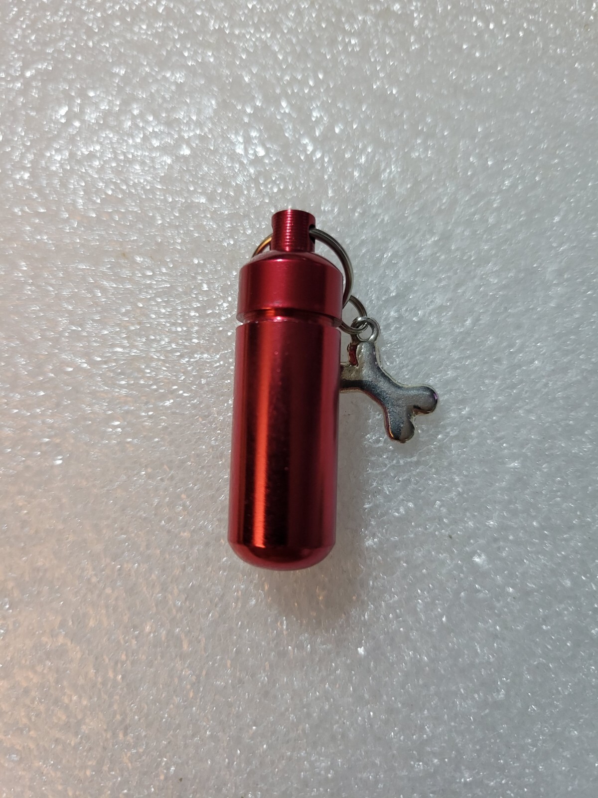 KEYCHAIN PET URN-*CUSTOM Choice Of COLOR&CHARM(S) FOR KEYCHAIN NEW
