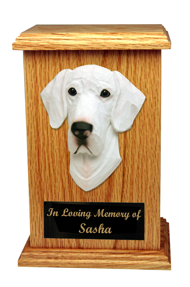 Great Dane Natural Memorial Urn