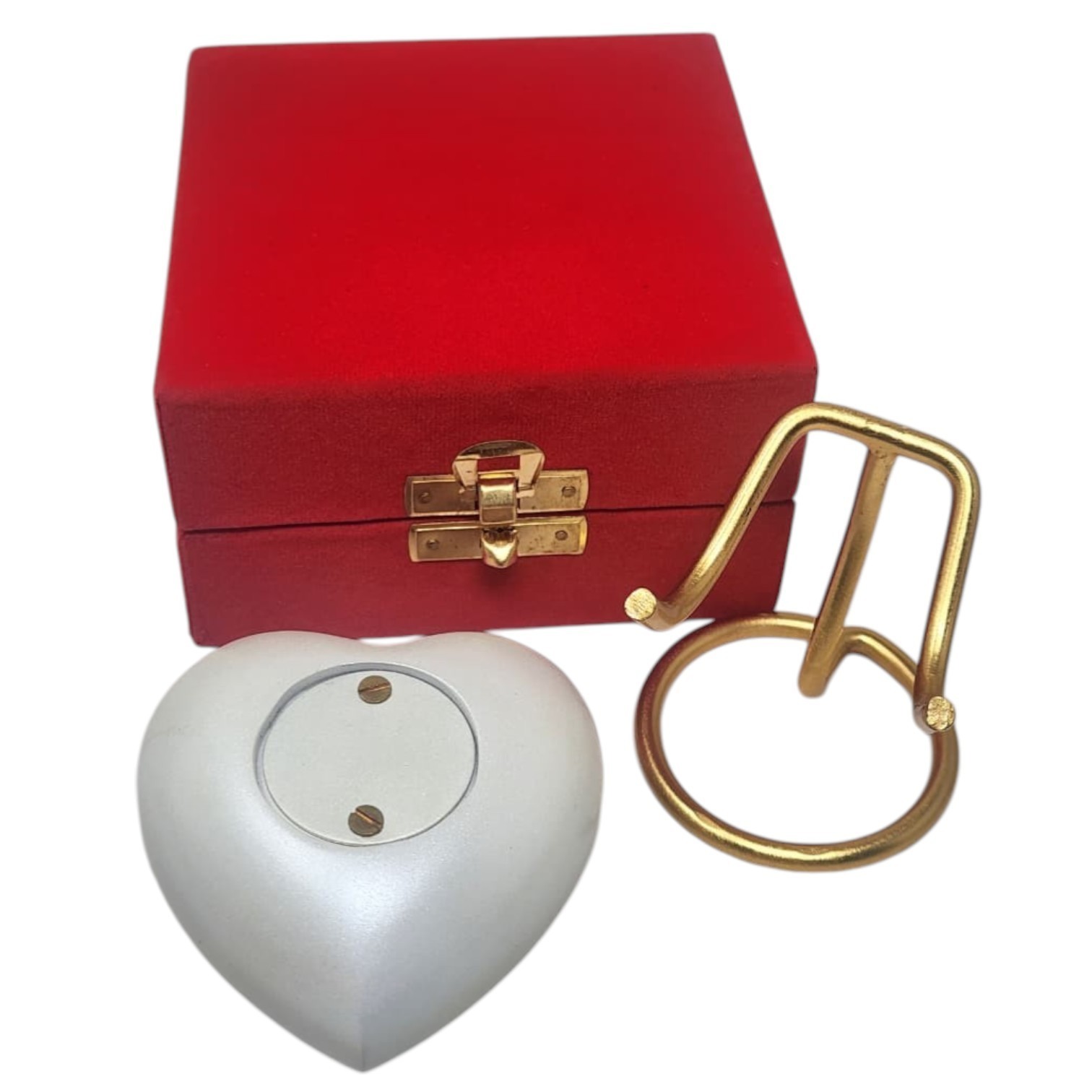 Custom Heart Pet Urn for Ashes Paw Print Engraved Dog Cat Memorial Keepsake
