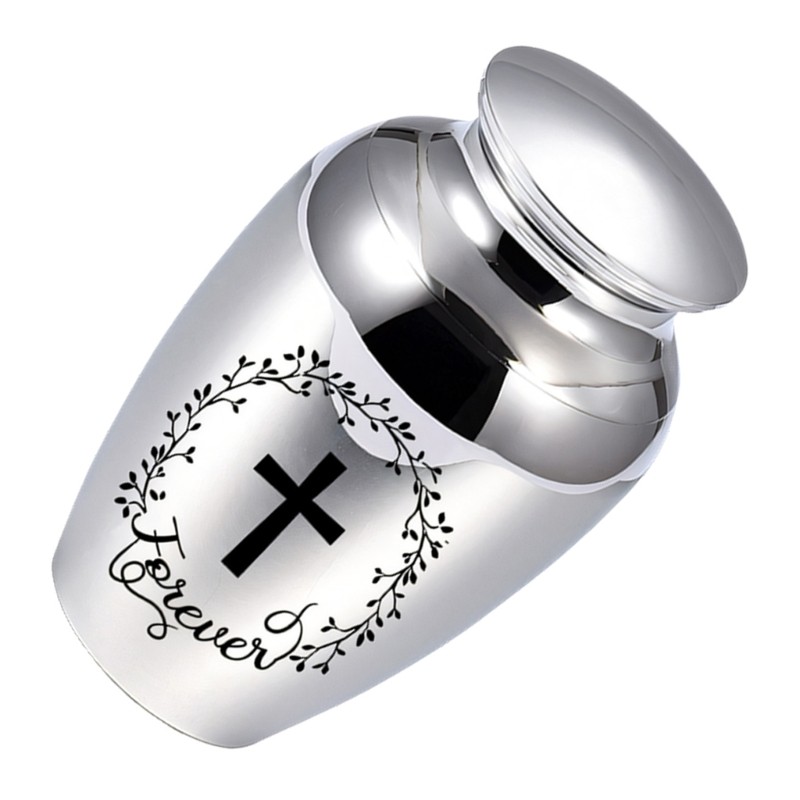 Premium Aluminum Alloy Pet Urn Secures Seal for Cats Dog Cremains Storage