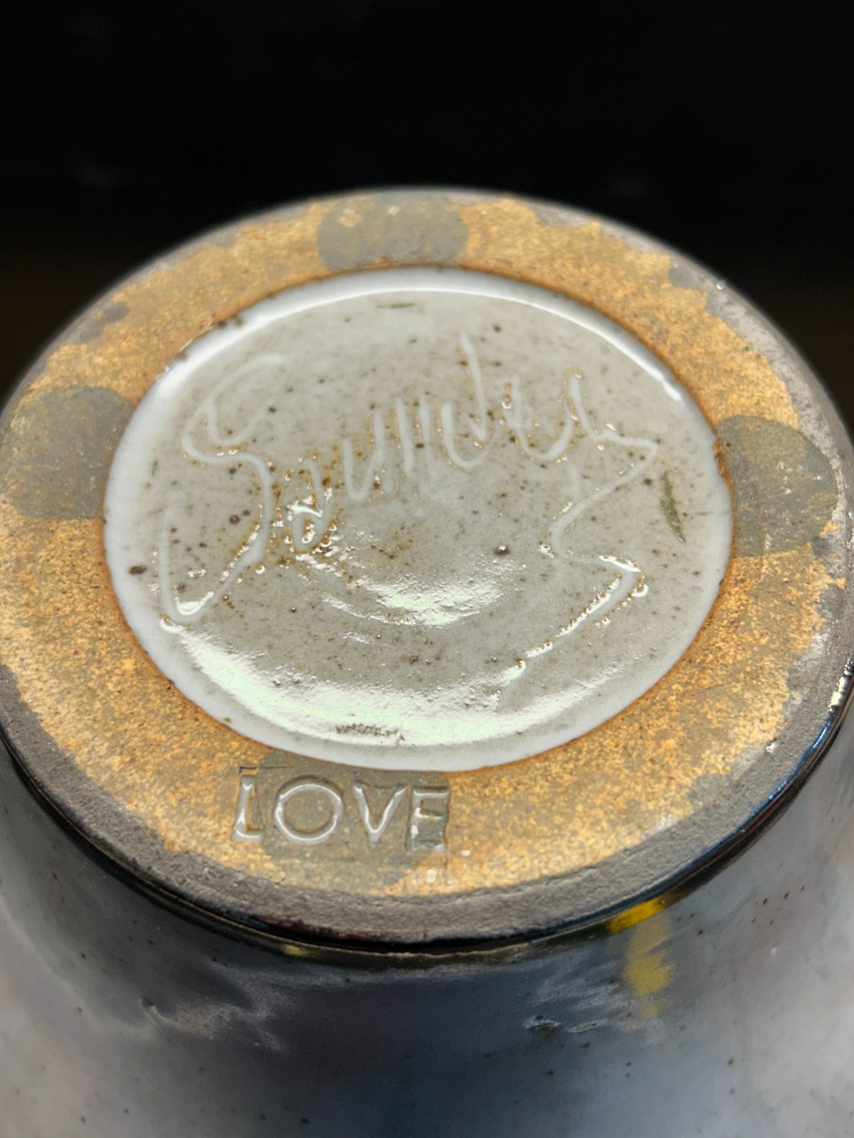 🔥Large Cremation Urn in Stoneware Pottery for Pet or Humans- Signed by Artist