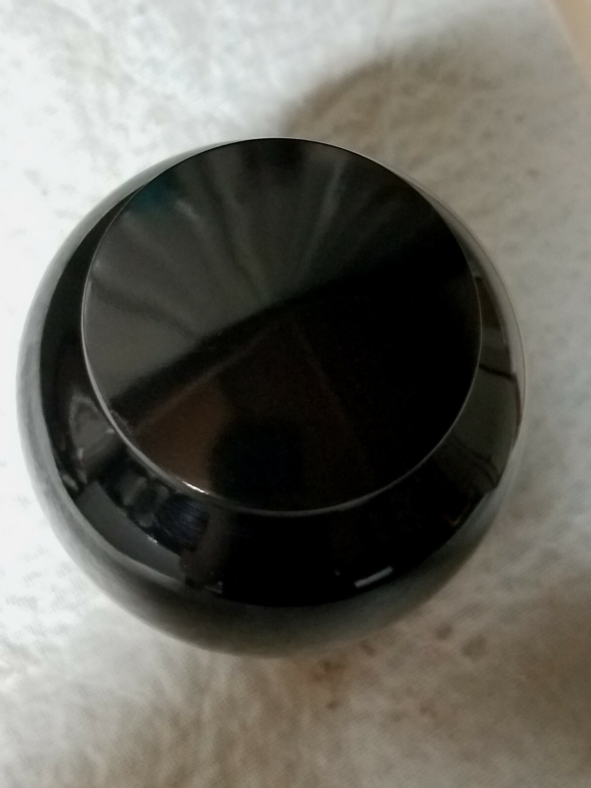 BLACK Zoophilous SMALL Aluminum Vase Style Urn Pet Ashes