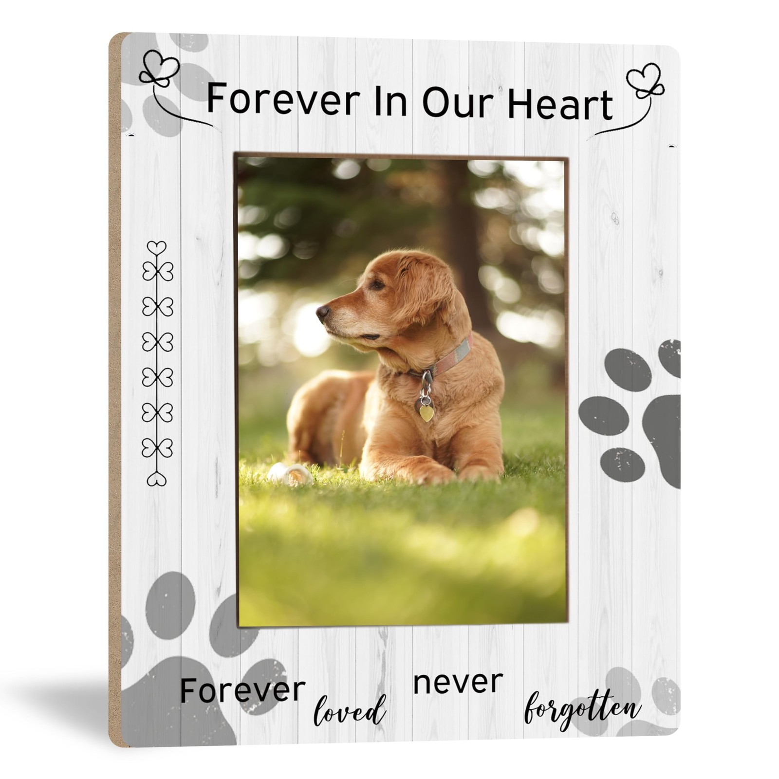 Forever In Our Heart Forever Loved Never Forgotten Pet Memory Picture Photo F…