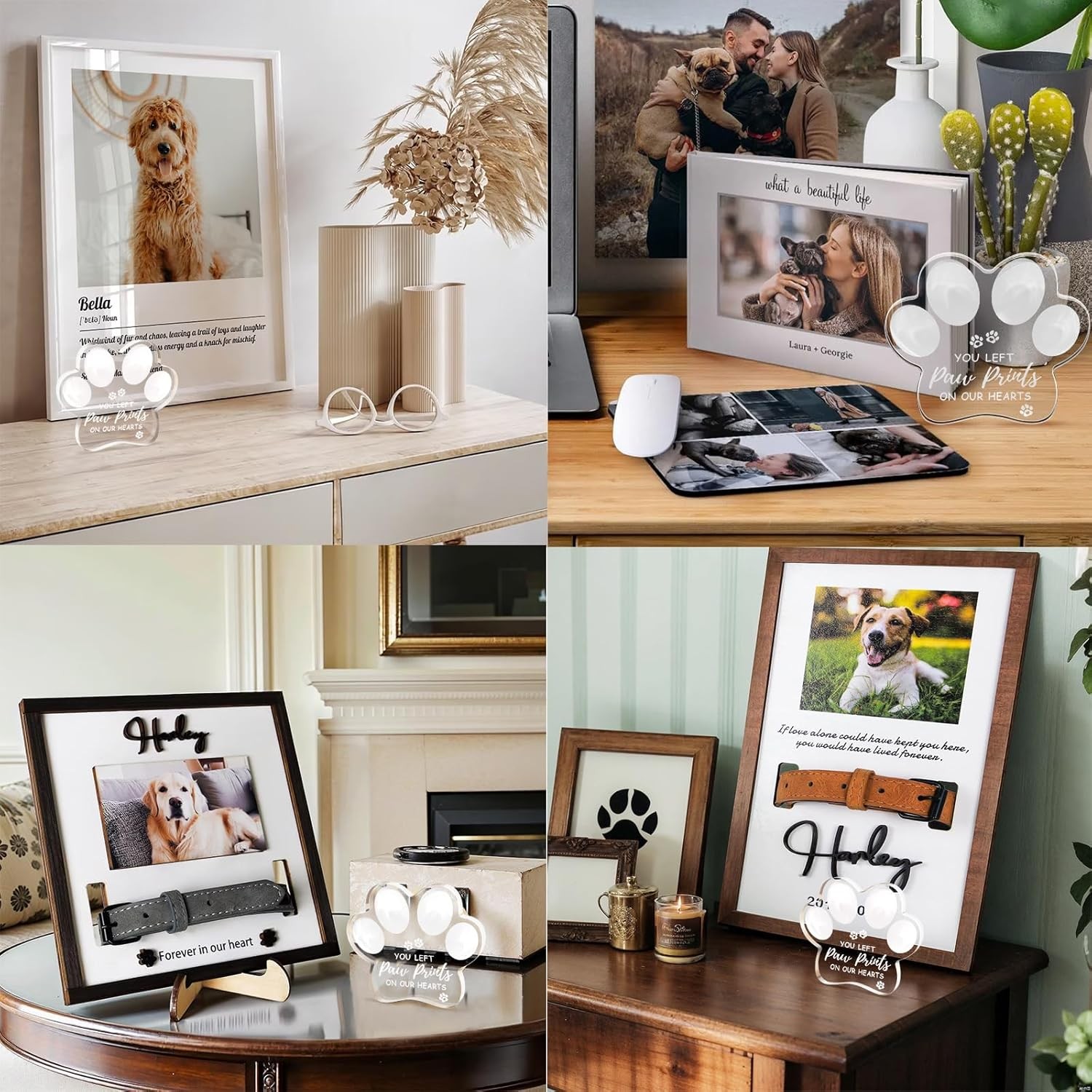 Dog Memorial Gifts for Loss of Dog, Sympathy Gift, Pet Clear