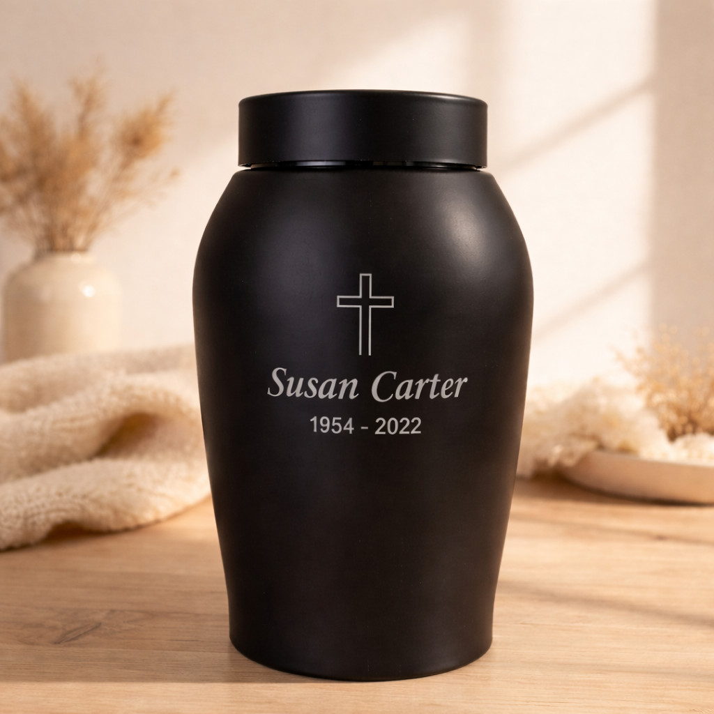 Personalized Cremation Keepsake Human or Pet Ashes Urn Waterproof with Airtight