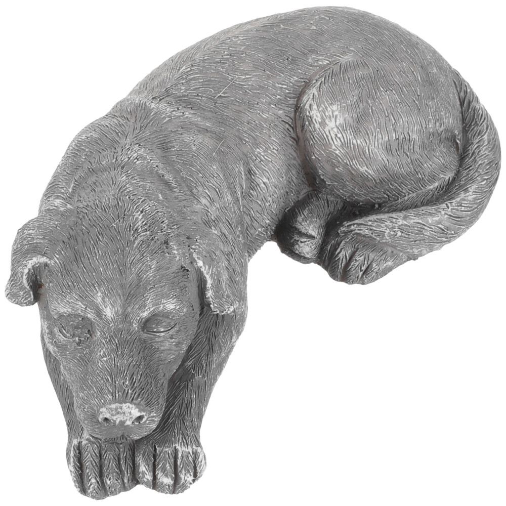 Resin Pet Grave Stone Tombstone for Dogs Memorial Garden Statue Decoration