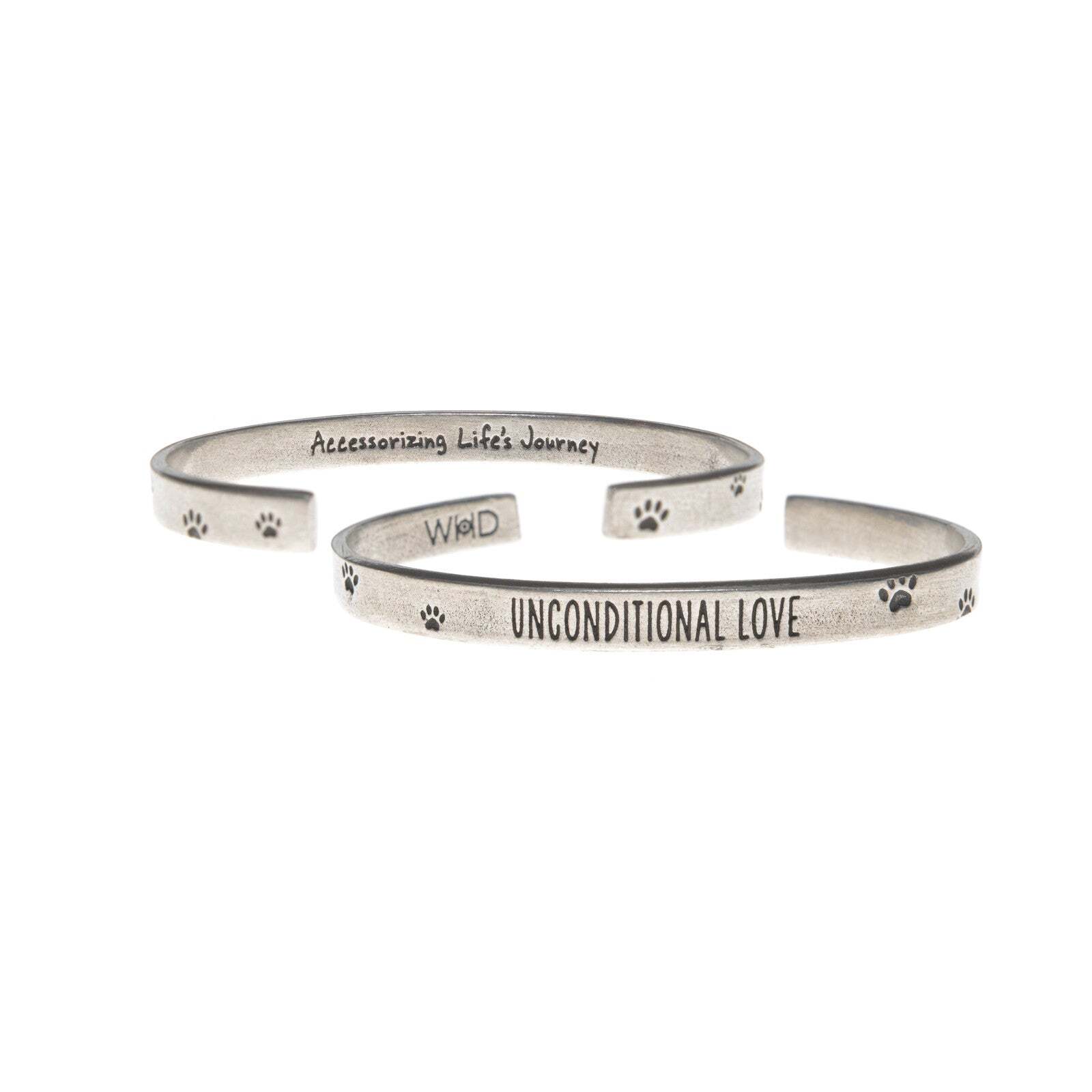 Unconditional Love Cuff Inspirational Jewelry Bracelet – Pet Gift