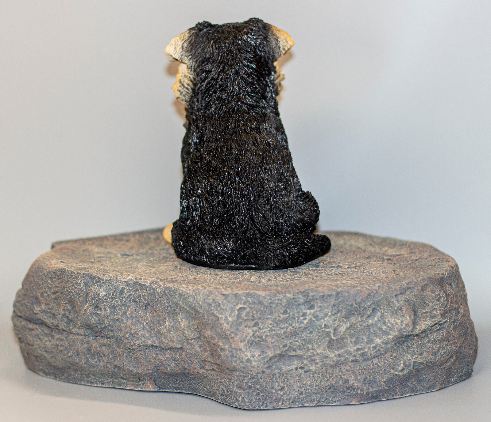 Shepherd Urn Pet Ashes Memorial Headstone Statue Dog Grave Plaque Keepsake Decor
